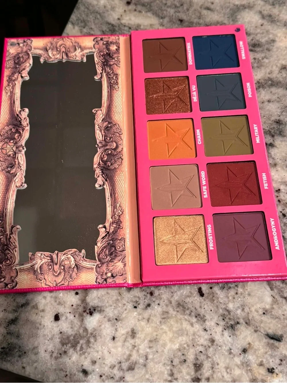 Jeffree Star Androgyny Eyeshadow Palette - Hot Pink Packaging